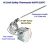 MCAMPAS PP10084 High Limit Switch Thermostat for Pitco Fryer.1/4" Thread