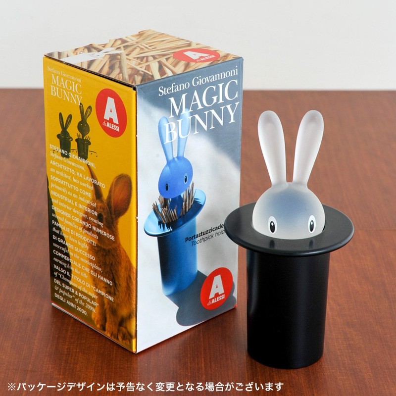 Alessi | Magic Bunny ASG16 B - Design Toothpick Holder