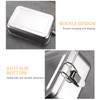 ONEVER Stainless Steel Lunch Box, Lunchbox with Lock Clip, 1400ml