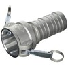 TOYOX 633-C-2-AL Camlock Coupler, Hose Shank, For Plant Plumbing and