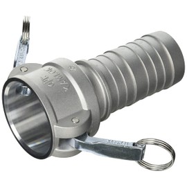 TOYOX 633-C-2-AL Camlock Coupler, Hose Shank, For Plant Plumbing and Various Machines, 2 Inches, Aluminum Alloy