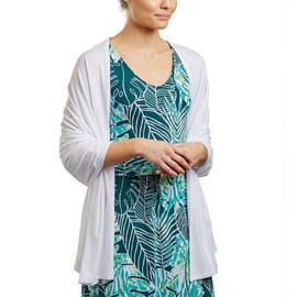 UV SKINZ UPF 50+ Womens Sun Shawl - White