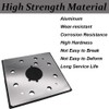 1/4 Sheet Sander Pad Backing Plate Replacement Base Compatible with