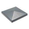 Zaundirekt Aluminium Post Cap 80 x 80 mm in RAL