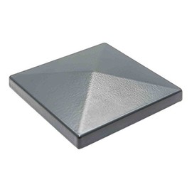 Zaundirekt Aluminium Post Cap 80 x 80 mm in RAL 7016 Anthracite