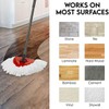 4 Rotating mop Replacement Heads, mop Refills Compatible with for