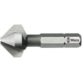 Wera 05104633001 Countersink Bit 846 3-Flute 12.40x35.0mm, Silver