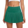 JoyGirl Gonna da tennis da donna con pantaloncini interni, plissettata,