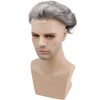Dreambeauty Human Hair Toupee for Men 10x8 inch, European Human