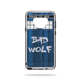 MightySkins Skin Compatible with LifeProof Next Galaxy Note 9 - Time Lord Box | Protective, Durable, and Unique Vinyl Decal wrap Cover | Easy to Apply, Remove, and Change Styles | Made in The USA