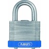 ABUS 06376 Eterna Laminated Plated Steel Padlock, Grey,40 mm