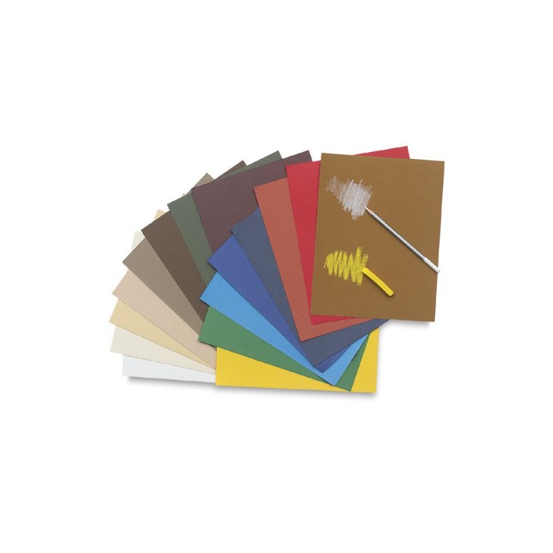 Canson Mi-Teintes Drawing Papers - 8-1/2" x 11", Black, 25