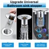 Pop Up Bathroom Sink Drain Strainer Hair Catcher, Drain Strainer