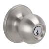 Dexter by Schlage J54CNA630 Corona Keyed Entry Knob, Satin Stainless Steel