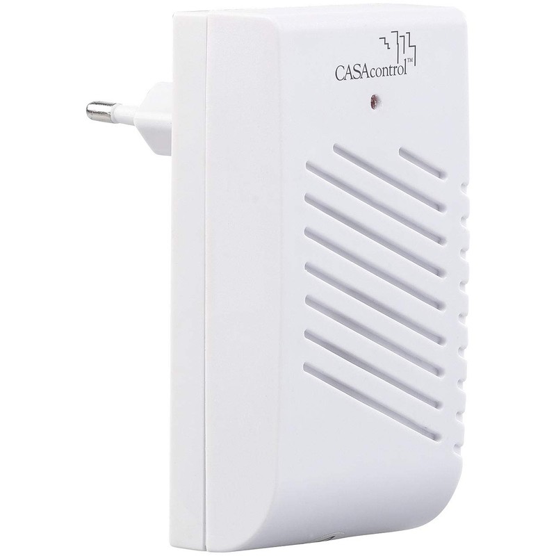 CASAcontrol Housebell: Socket Doorbell with Wireless Bell Push Button and