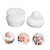 minkissy 4 Sets Baby Talcum Powder Puff Baby Care Gentle