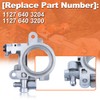 Mtanlo Oil Pump With Worm Gear For Stihl Ms290 Ms390