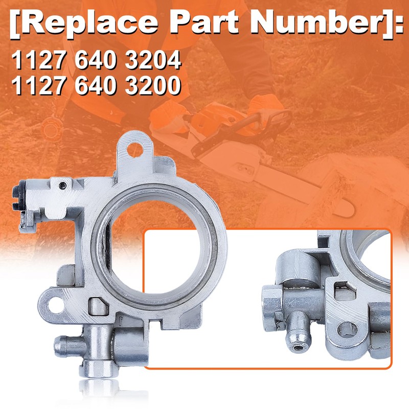 Mtanlo Oil Pump With Worm Gear For Stihl Ms290 Ms390
