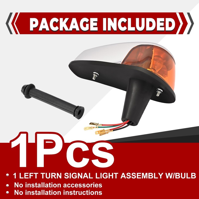 HECASA Turn Signal Light Assembly Compatible with 1970-1979 VW BUG