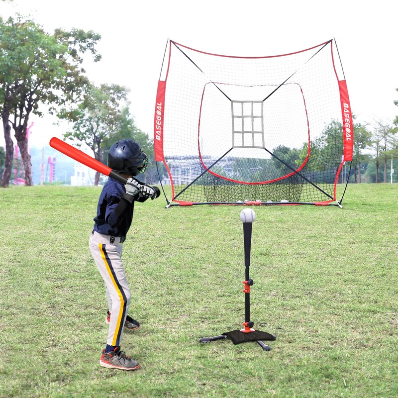 BaseGoal Baseball Tee for Kids,Batting Tee,Softball Tee,Youth Hitting Tee,Teeball Tee,Travel