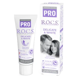 Rocks PRO Teething Delicate Whitening Fresh Mint Flavors, 3.3 oz (94 g)