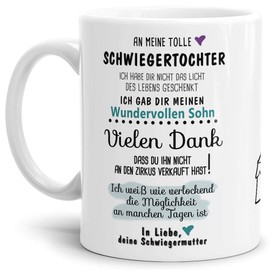 Cups Circus Family saying [German Language]