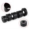4 PCS 25 mm (3/4'') Black Shower Pipe Cover,Faucet Pipe