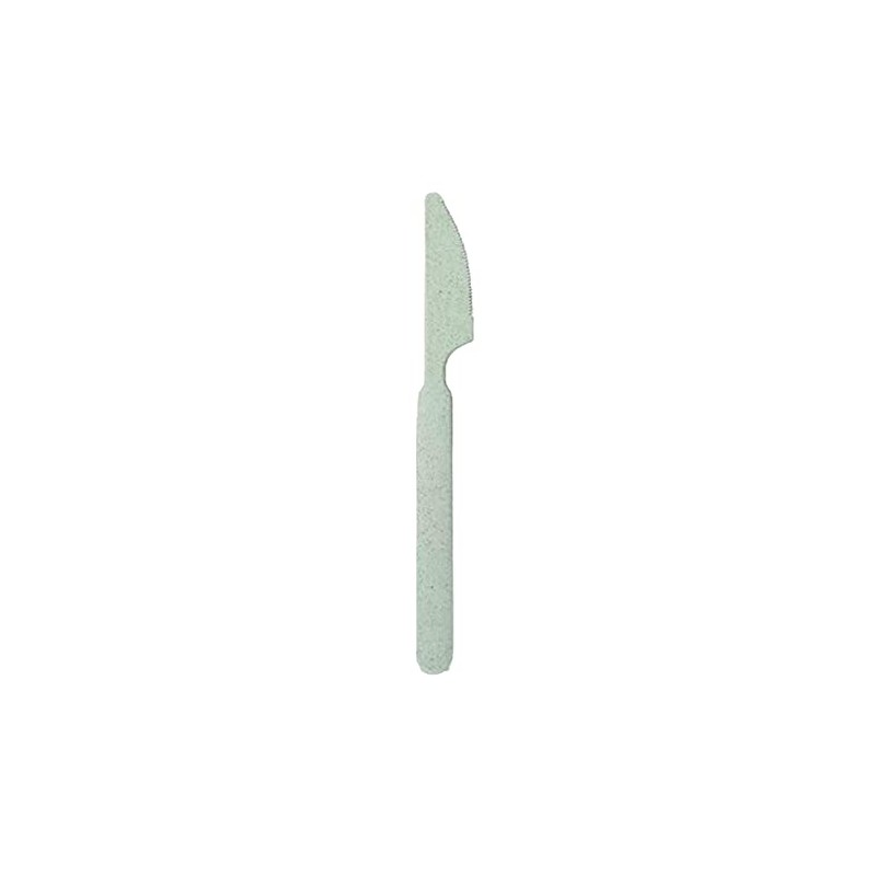 Juego de Utensilios de Viaje, Cubiertos de Paja de Trigo,