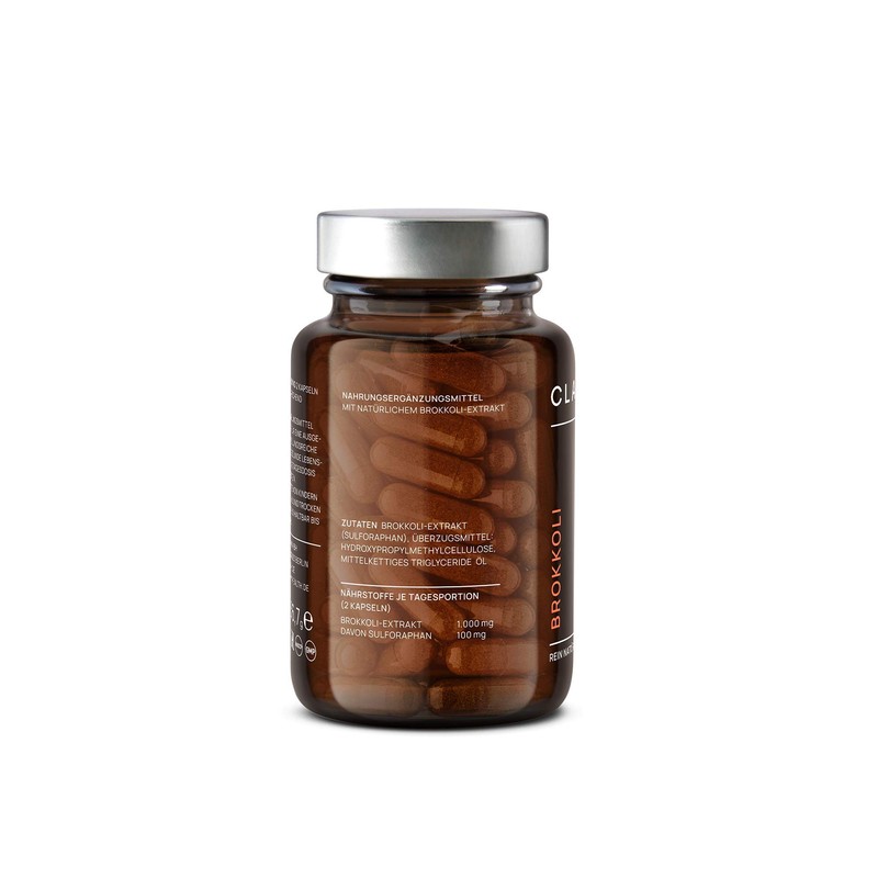 Broccoli Capsules - 50 mg Sulforaphane per Broccoli Capsule -
