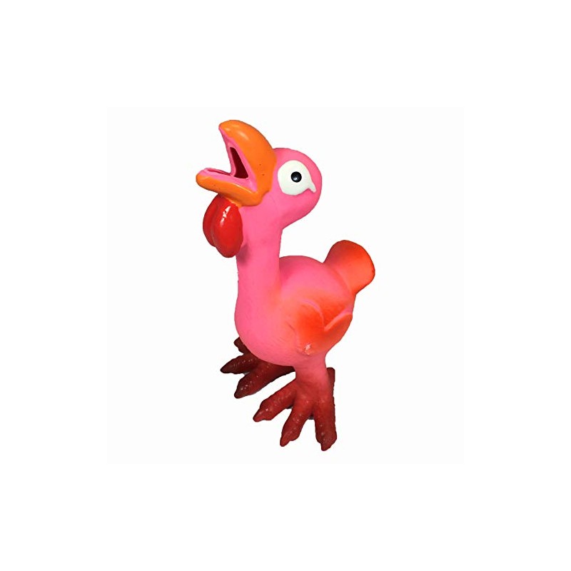 Juguetes masticables de látex para Perros de 7 Pulgadas, Pollo