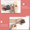 Makeup Brush Cover, Heart Shaped Brush Cover Portable 3pcs Slip