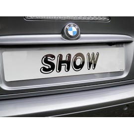 BITS4REASONS - SHOWROOM SHOW DISPLAY NUMBER PLATE SUCTION CUPS LOW PROFILE 35MM BOTH SIDES NO GLUE NO TAPES