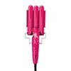 Waflera de Cabello 3 barriles 22 mm Rizador De Cabello