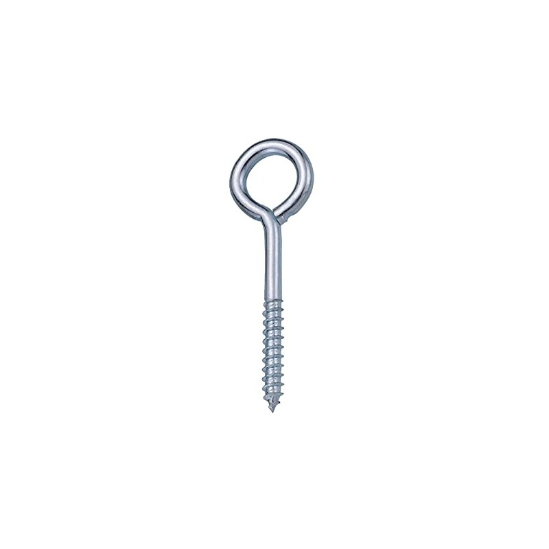 fiXte® Screw-In Vine Eye, 50 mm (2 inch) - Zinc