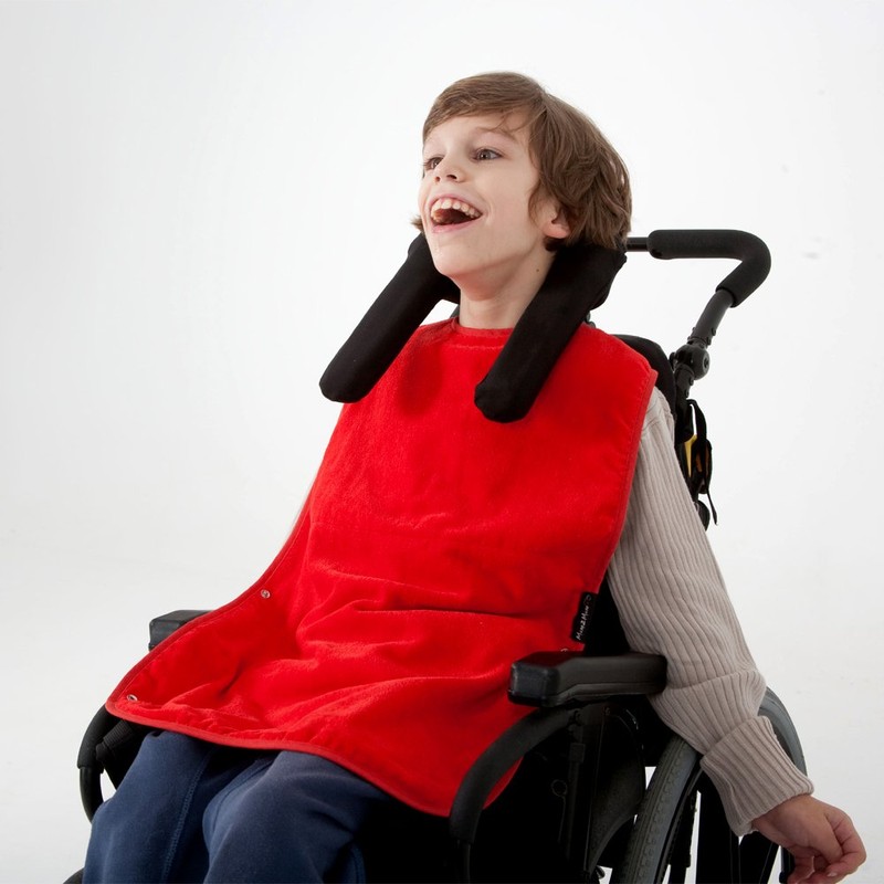 Mum2Mum Plus Special Needs Super Sized Navy Feeding Apron for