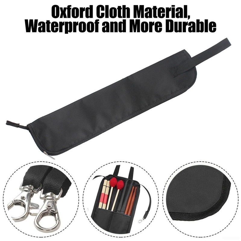 Waterproof drumstick bag, drum case, drum stick storage bag, drumstick