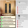 Soiarllt Rechargeable String Lights, 2-Pack Total 66ft 200LED Rechargeable Fairy