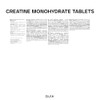 Bulk Bulk Creatine Monohydrate Tablets, Micronized, 1000mg, 270 tablets
