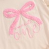 MOLZULAMS Baby 1st Birthday Girl Outfit Sweet One Bow Embroidery