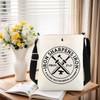 WCGXKO Iron Sharpens Iron Gift Christian Crossbody Bag Religious Messenger