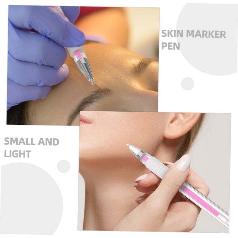 Beavorty 1set Pens Marking and Eyebrow Mapping Tools for Body