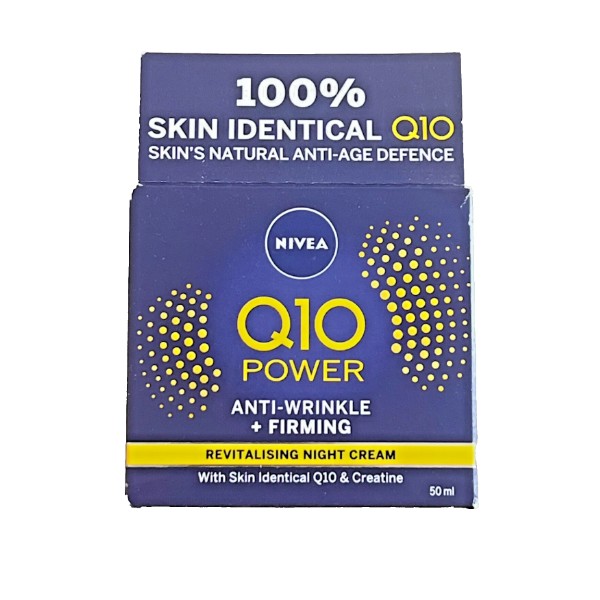 Nivea Q10 Power Anti-Wrinkle Firming Night Cream, 50ml