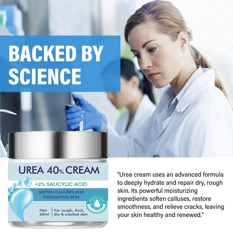 Uree-Creme 40 %, 60 ml Creme für sehr trockene und