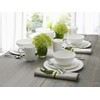 Mikasa Trellis Bone China 16-Piece Dinnerware Set, Service for 4,