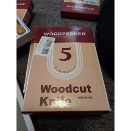 Woodpecker woodcraft knives For Crafting 5 PC Set
