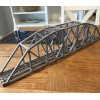 Unbranded HO SCALE 49.5 Inch ARCHED TRUSS BRIDGE Single Track