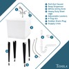 Space Saver Utility Sink by JS Jackson Supplies, Pull-Out Faucet,