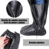 Cubiertas de Zapatos Impermeable Cubrecalzado PVC - Reutilizables Cubrecalzado, Equipo