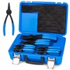 Janhemei 12 Piece Snap Ring Pliers Set, Transformable Internal/External Retaining