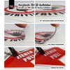 BIKE-label Sticker 3D Alarm Secured Object Monitored 45 x 135